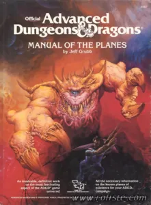 Advanced Dungeons & Dragons - Manual Of The Planes