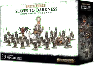 Age Of Sigmar - Battleforce Slaves To Darkness - Godsworn Warband