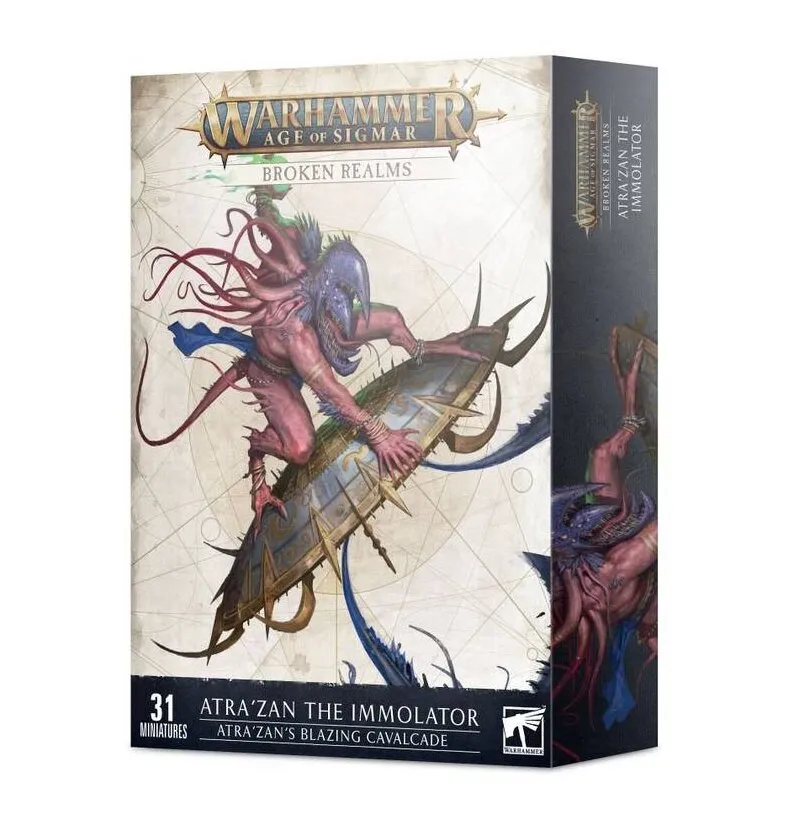 Age Of Sigmar : Broken Realms - Disciples Of Tzeentch - Atra'zan's Blazing Cavalcade