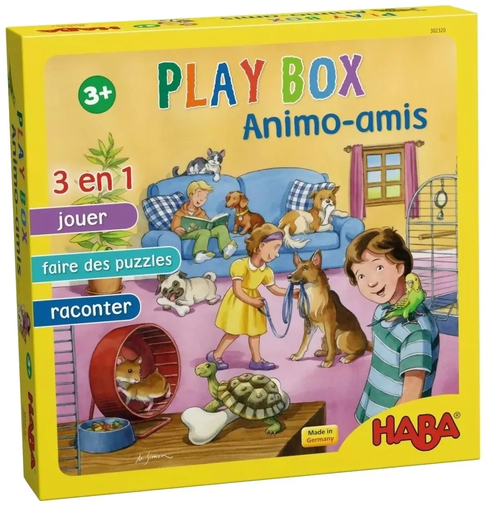 Animo-amis Play Box - 3 En 1