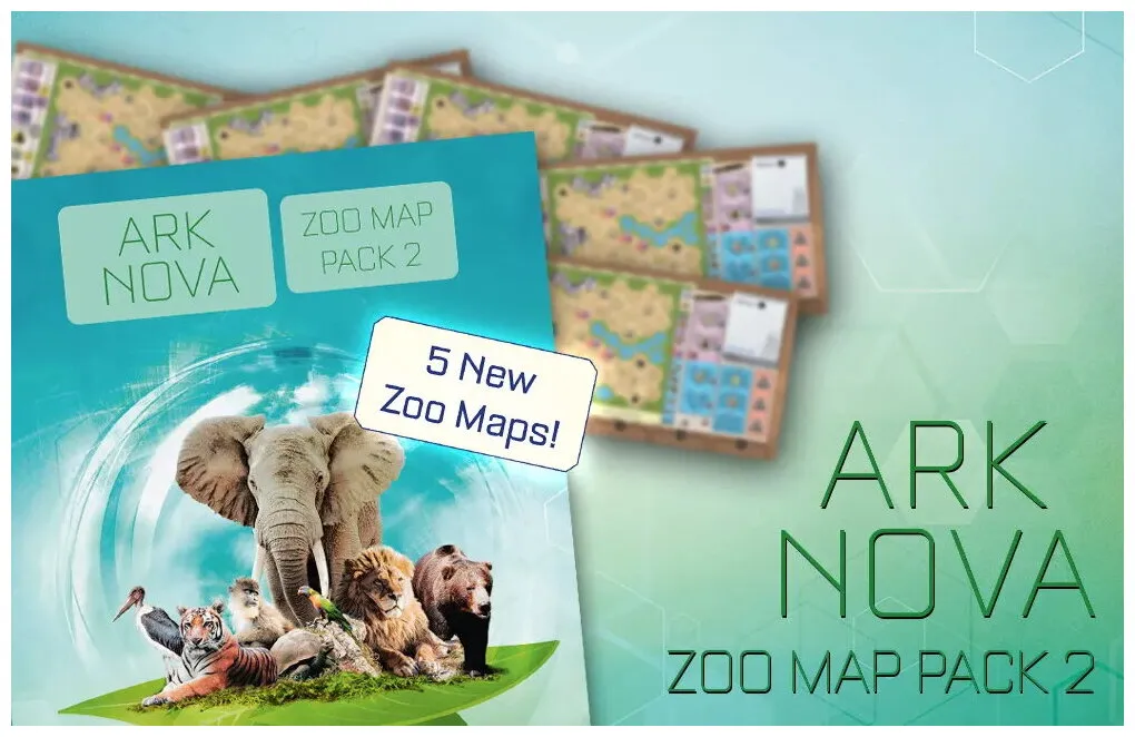 Ark Nova - Zoo Map Pack 2