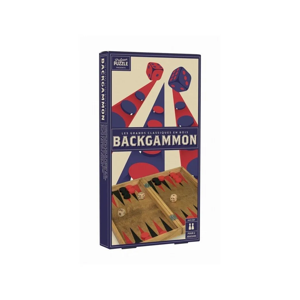 Backgammon Bois Vintage