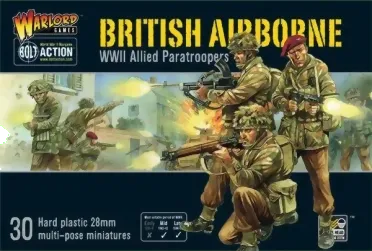 Bolt Action - British Airborne Wwii Allied Paratroopers