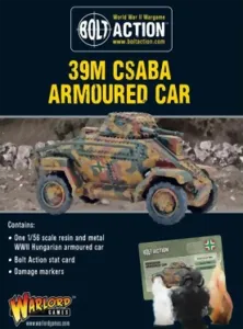 Bolt Action - Hungary - 39m Csaba Armoured Car