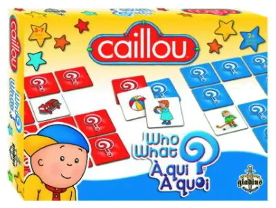 Caillou - Who What À Qui À Quoi?