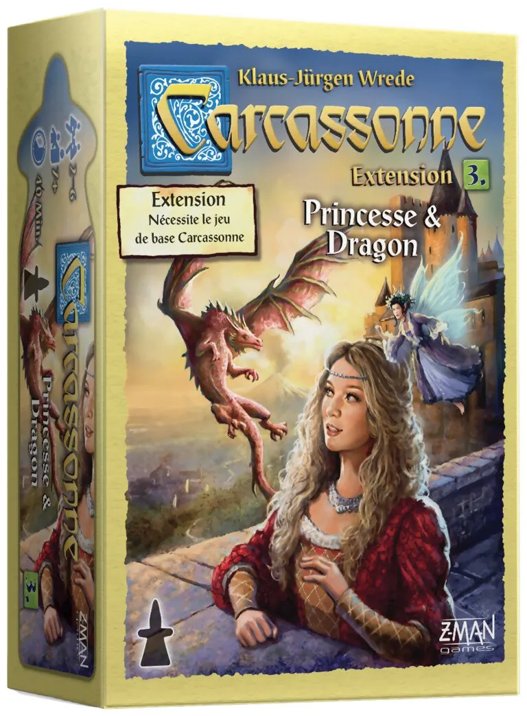 Carcassonne - Princesse & Dragon Extension 3