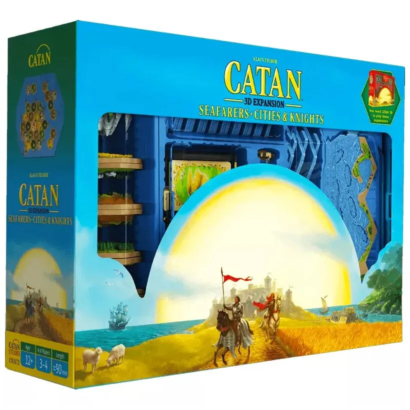 Catan 3d -  Seafarer + Cities & Knights