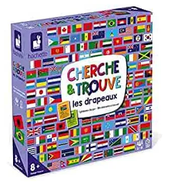 Cherche Et Trouve - Les Drapeaux