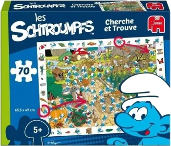 Cherche Et Trouve  - Les Schtroumpfs 70 Pièces