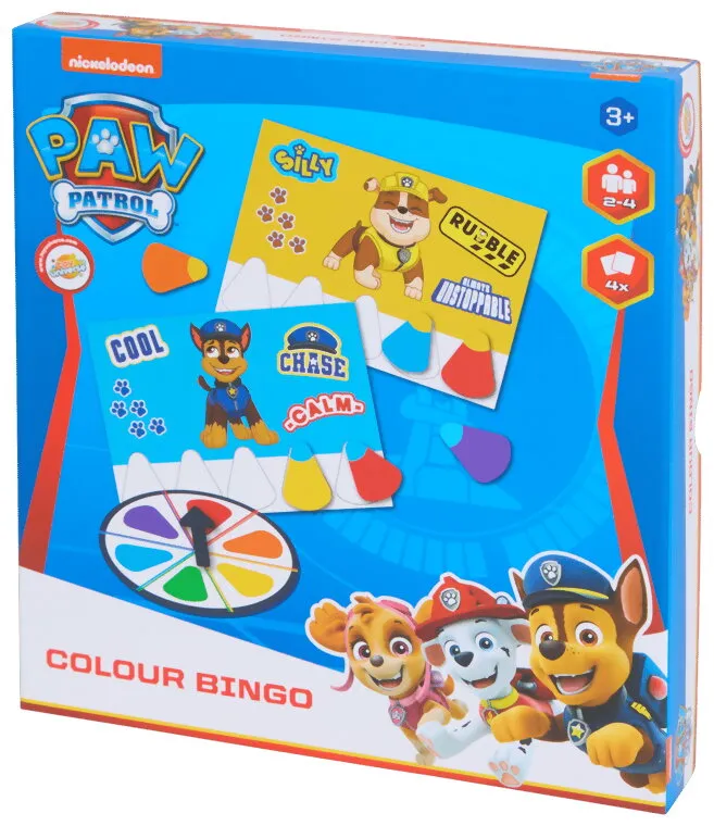 Colour Bingo - Paw Patrol