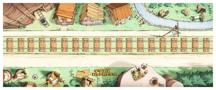 Colt Express - Playmat (2ème édition)