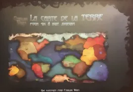 Cthulhu Wars - La Carte De La Terre Pour Six à Huit Joueurs