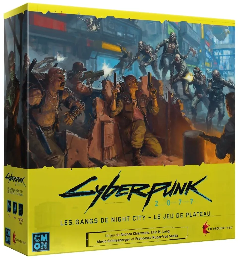 Cyberpunk 2077 Les Gangs De Night City - Le Jeu De Plateau