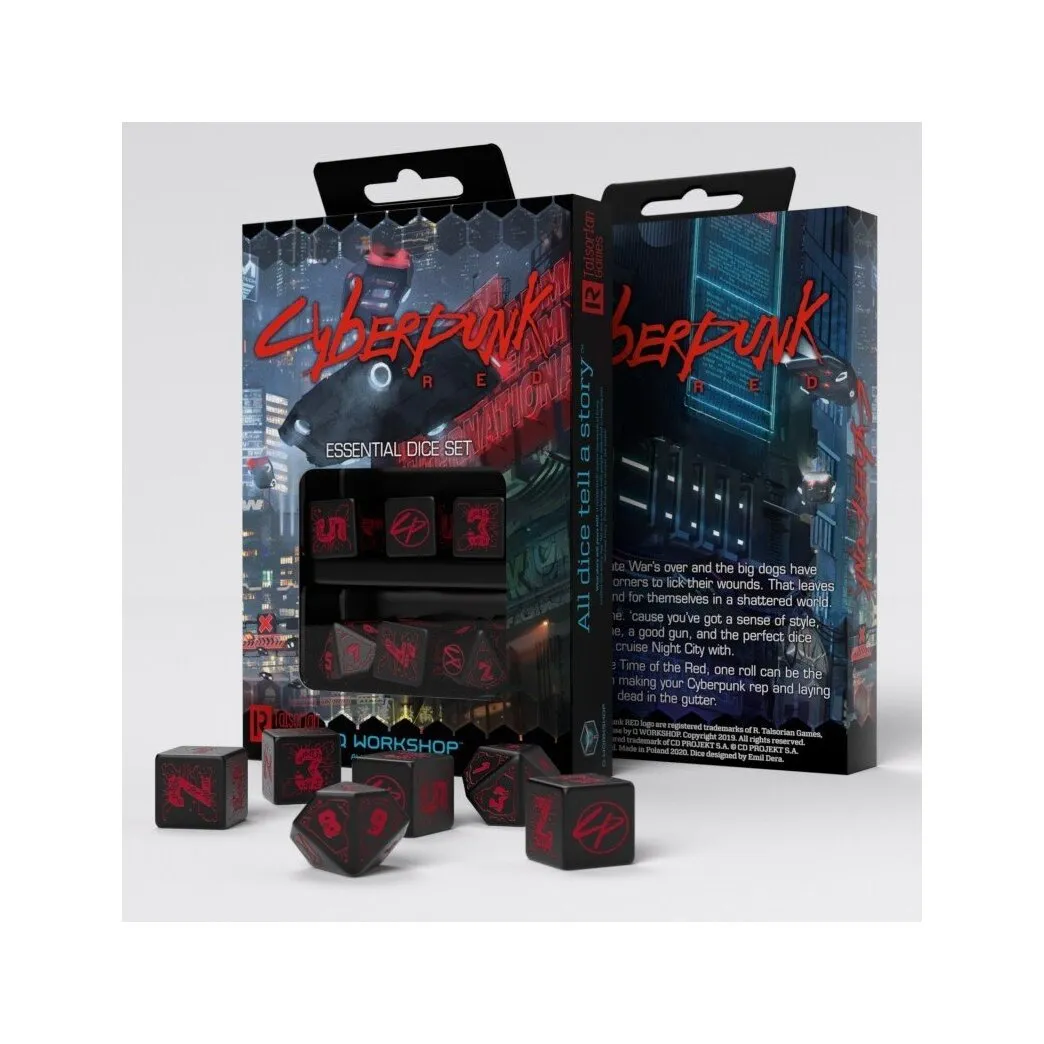 Cyberpunk Red - Essential Dice Set