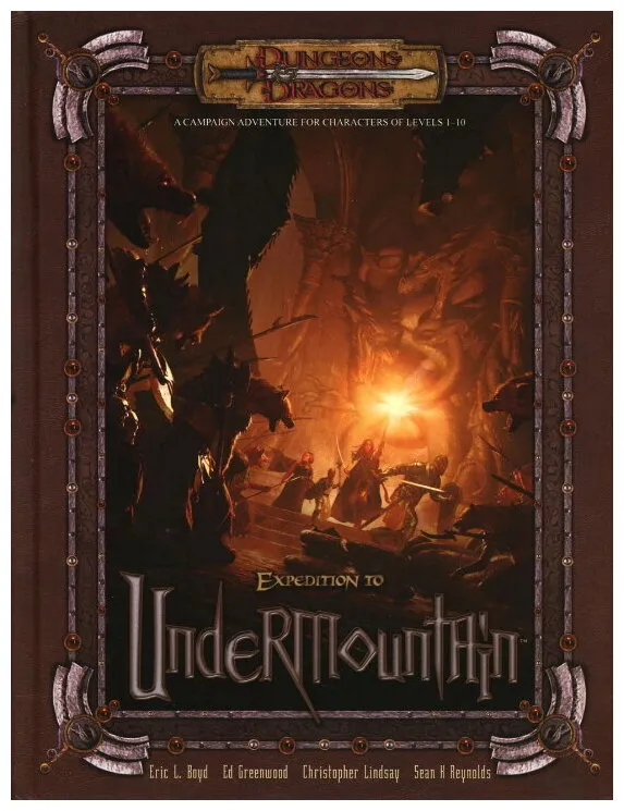 D&3.5 - Expedition To Undermountain