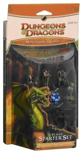 D&d Miniatures - 2 Player Starter Set