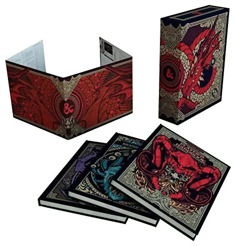 D&d5 - Core Rulebook Gift Set Dungeons & Dragons 5 - Limited Edition