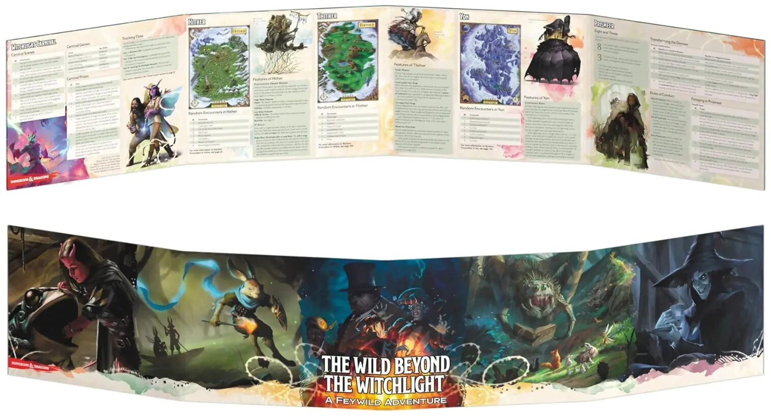 D&d5 - Dungeon Master's Screen - The Wild Beyond The Witchlight