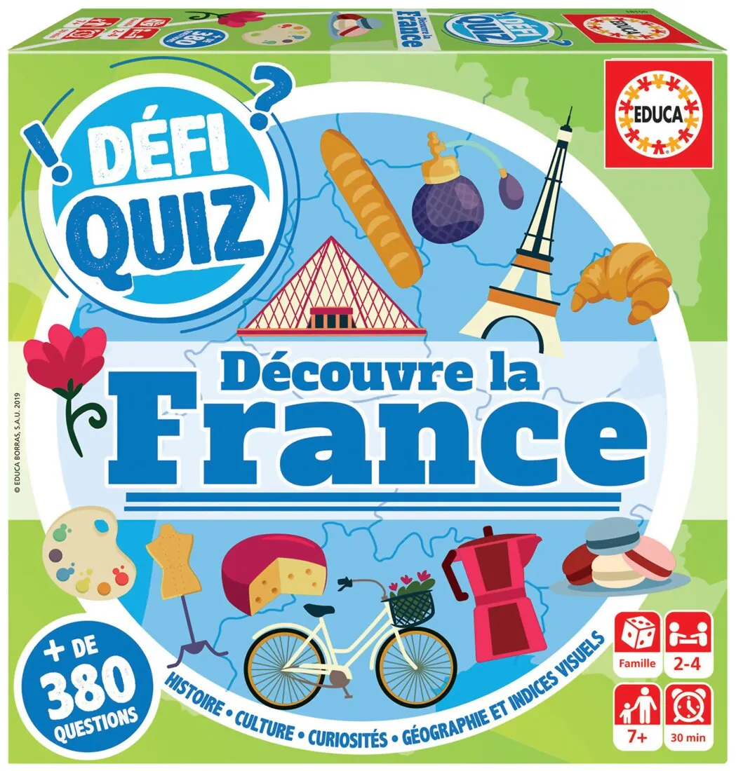 Défi Quiz - Découvre La France