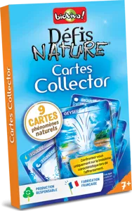 Défis Nature - Cartes Collector Bleu