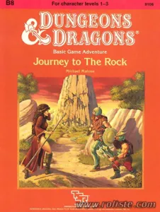 Donjons Et Dragons - B8 - Journey To The Rock