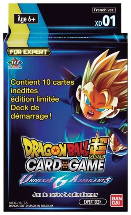 Dragon Ball Super Card Game - Deck De Démarrage Universe 6 Assailant