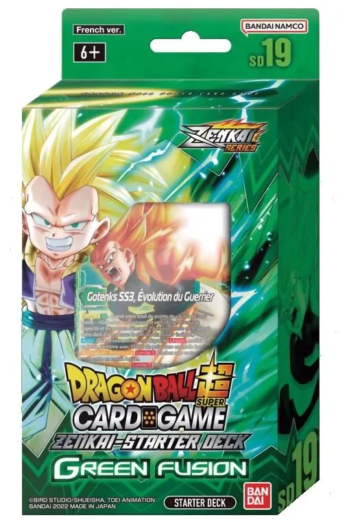 Dragon Ball Super Card Game - Starter Deck 19 Zenkai Series - Green Fusion