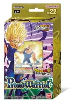 Dragon Ball Super Card Game - Starter Deck Proud Warrior - Sd22