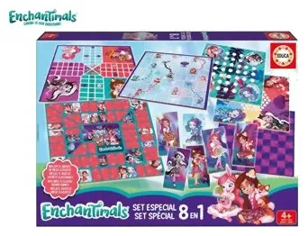 Enchantimals Set Spécial 8 En 1