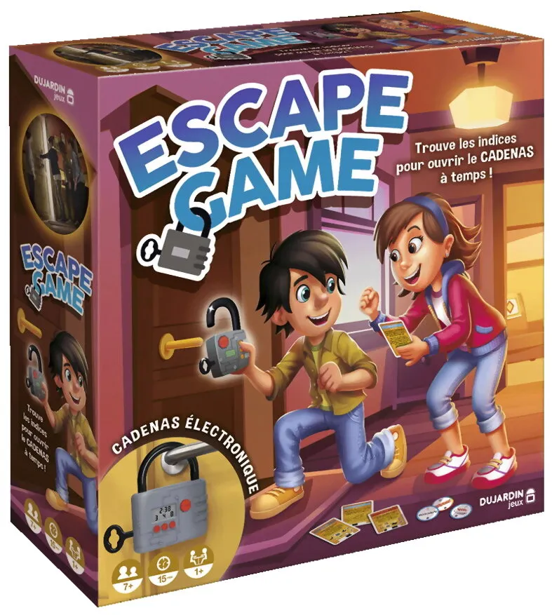 Escape Game Cadenas Électronique Trouve Les Indices Pour Ouvrir Le Cadenas à Temps !