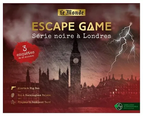 Escape Game - Série Noire à Londres