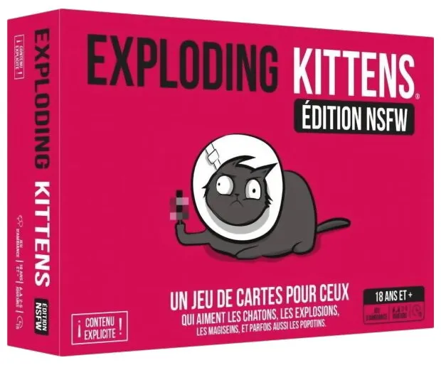 Exploding Kittens Édition Nsfw