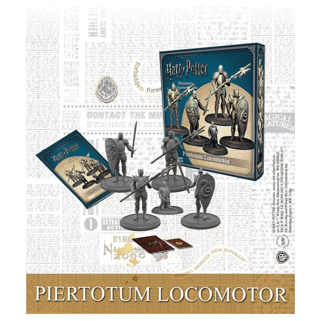 Harry Potter - Piertotum Locomotor Miniatures Adventure Game