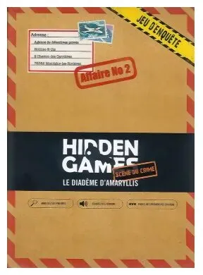 Hidden Games - Le Diadème D'amaryllis Scène De Crime - Affaire No. 2