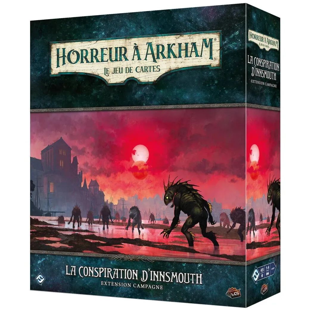 Horreur À Arkham Jce - La Conspiration D'innsmouth Extension Campagne