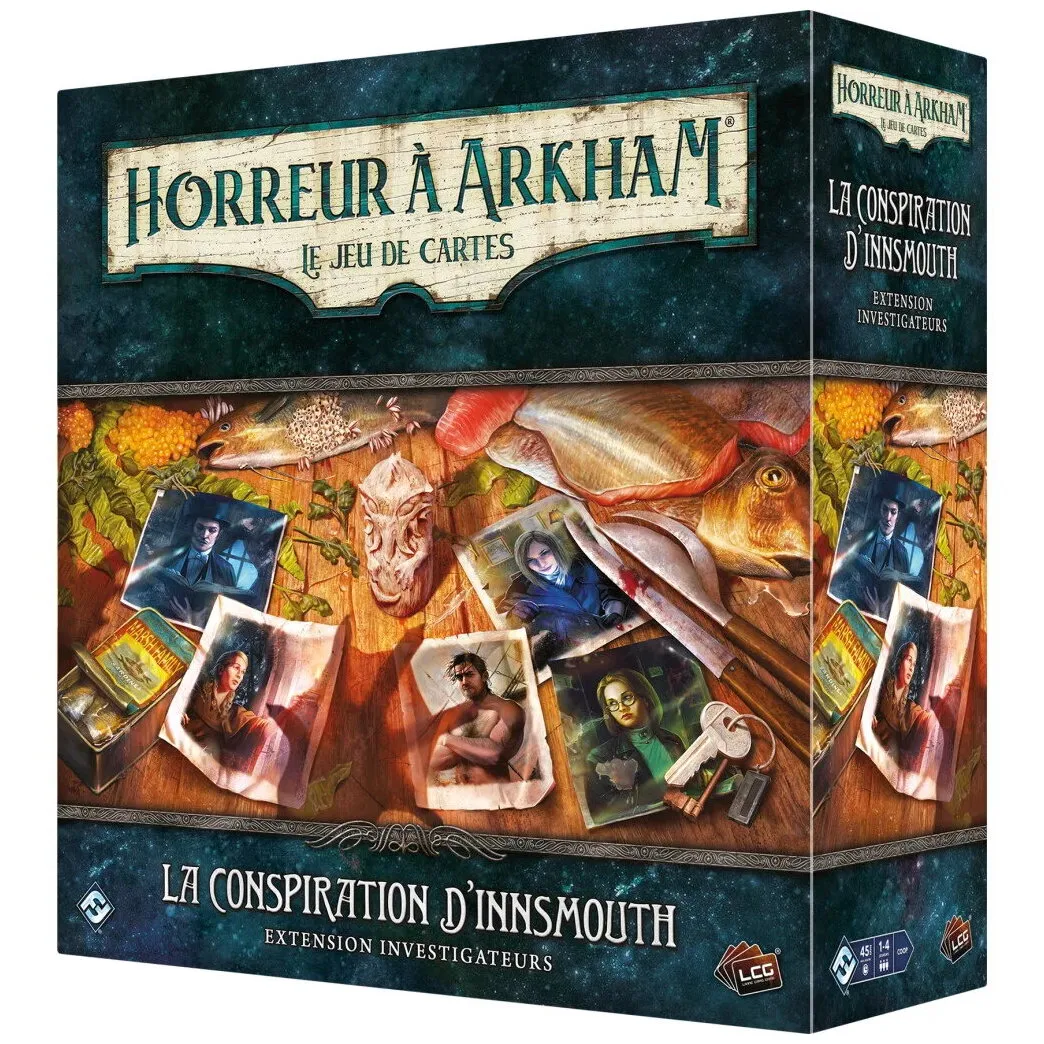 Horreur À Arkham Jce - La Conspiration D'innsmouth Extension Investigateurs