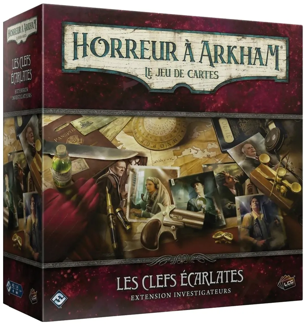 Horreur à Arkham Jce - Les Clefs Écarlates Extension Investigateurs