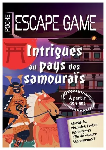 Intrigues Au Pays Des Samourais Escape Game De Poche Junior