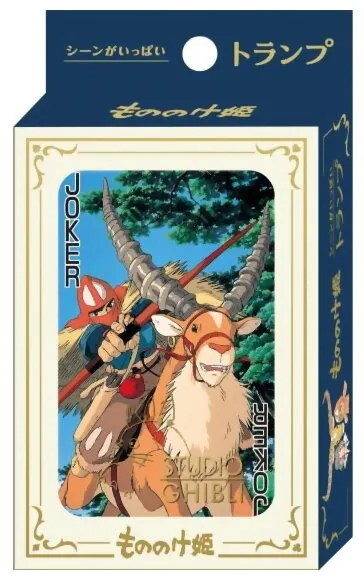 Jeu De Cartes Princesse Mononoke Studio Ghibli