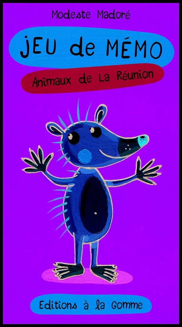 Jeu De Mémo - Animaux De La Réunion