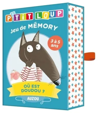 Jeu De Mémory - P'tit Loup Où Est Doudou ?