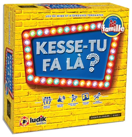 Kesse-tu Fa Là ? Édition Famille