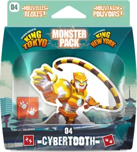 King Of Tokyo / King Of New York - Cybertooth Monster Pack 04