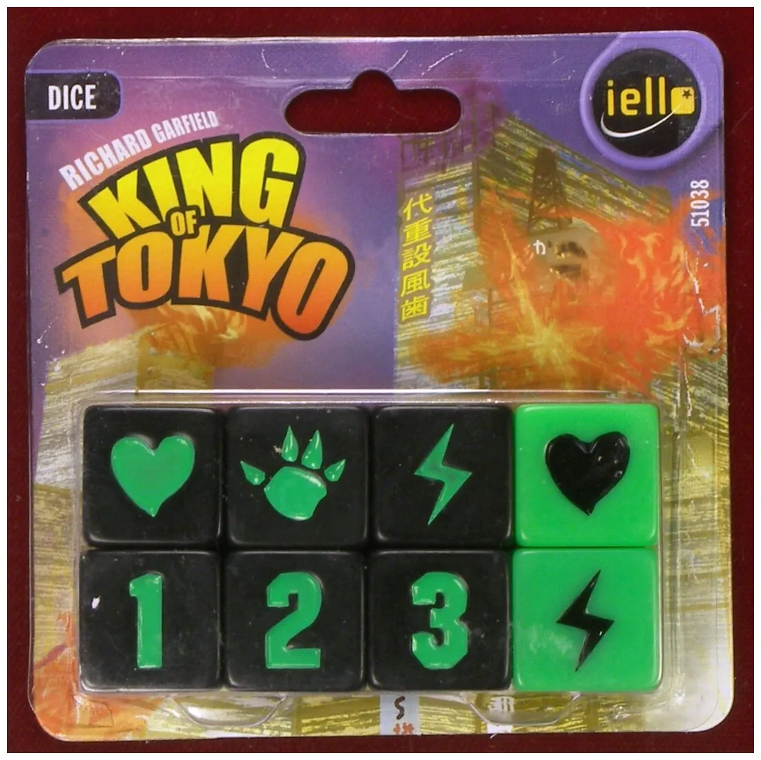 King Of Tokyo / King Of New York - Dés De Remplacement