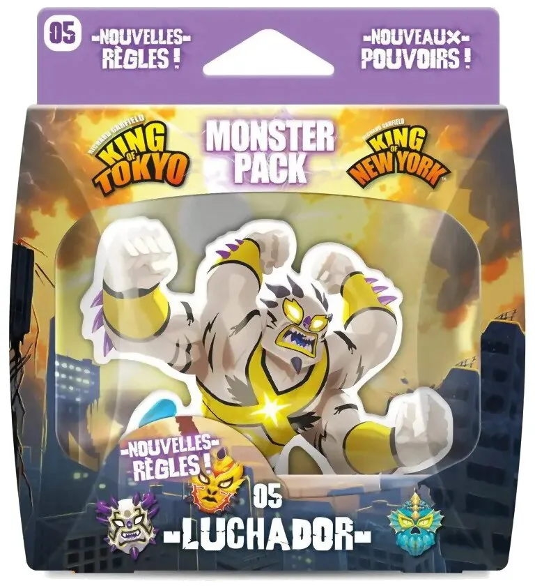 King Of Tokyo / King Of New York - Luchador Monster Pack 05