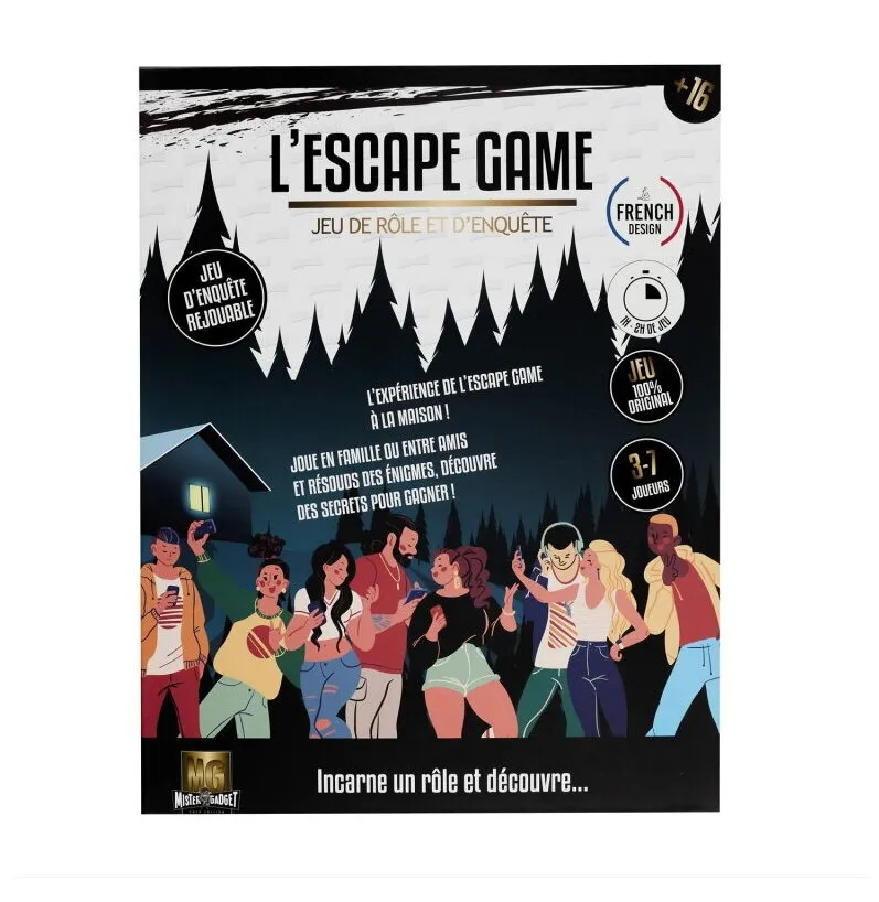 L'escape Game - Drame Entre Amis Jeu De Rôle Et D'enquête