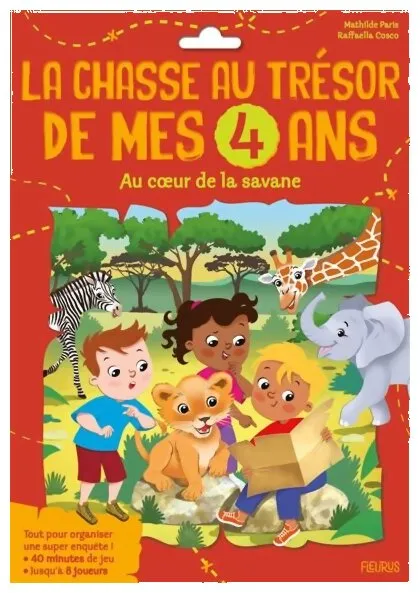 La Chasse Au Trésor De Mes 4 Ans Au Coeur De La Savane