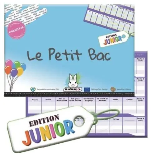 Le Petit Bac - Edition Junior