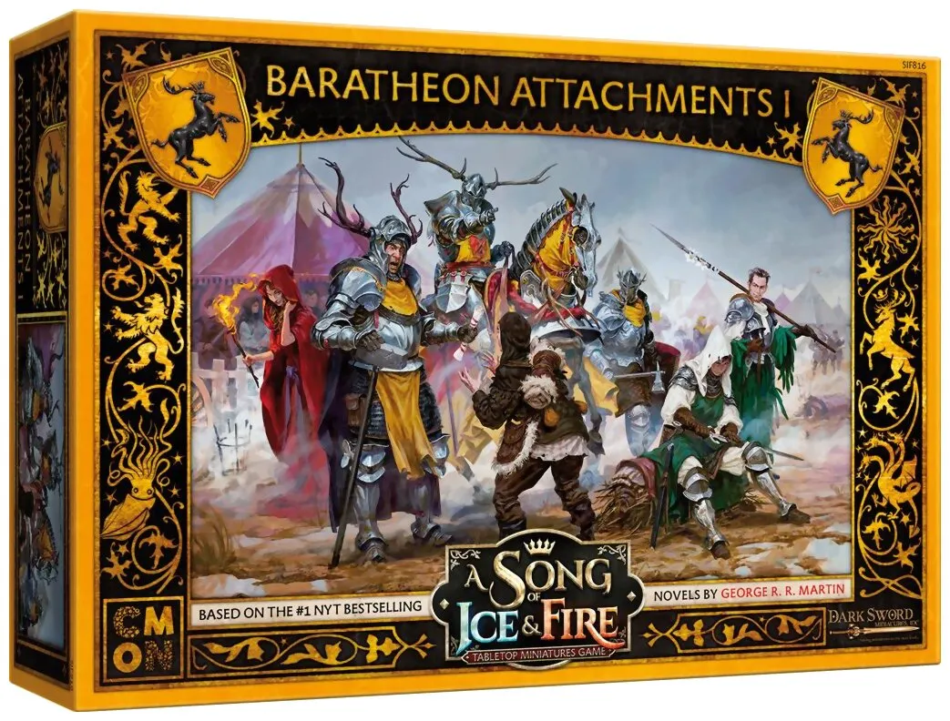 Le Trône De Fer - Le Jeu De Figurines - Attachements Baratheon 1