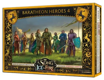 Le Trône De Fer - Le Jeu De Figurines - Héros Baratheon 4